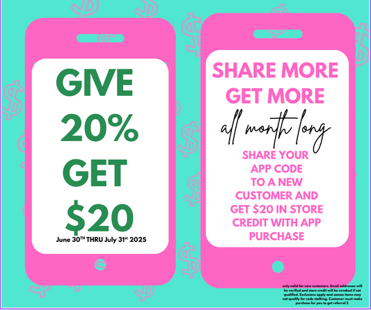 REFER-A TON GIVE 20% GET $20 n