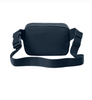 Matte Dual-Compartment Crossbody Bag