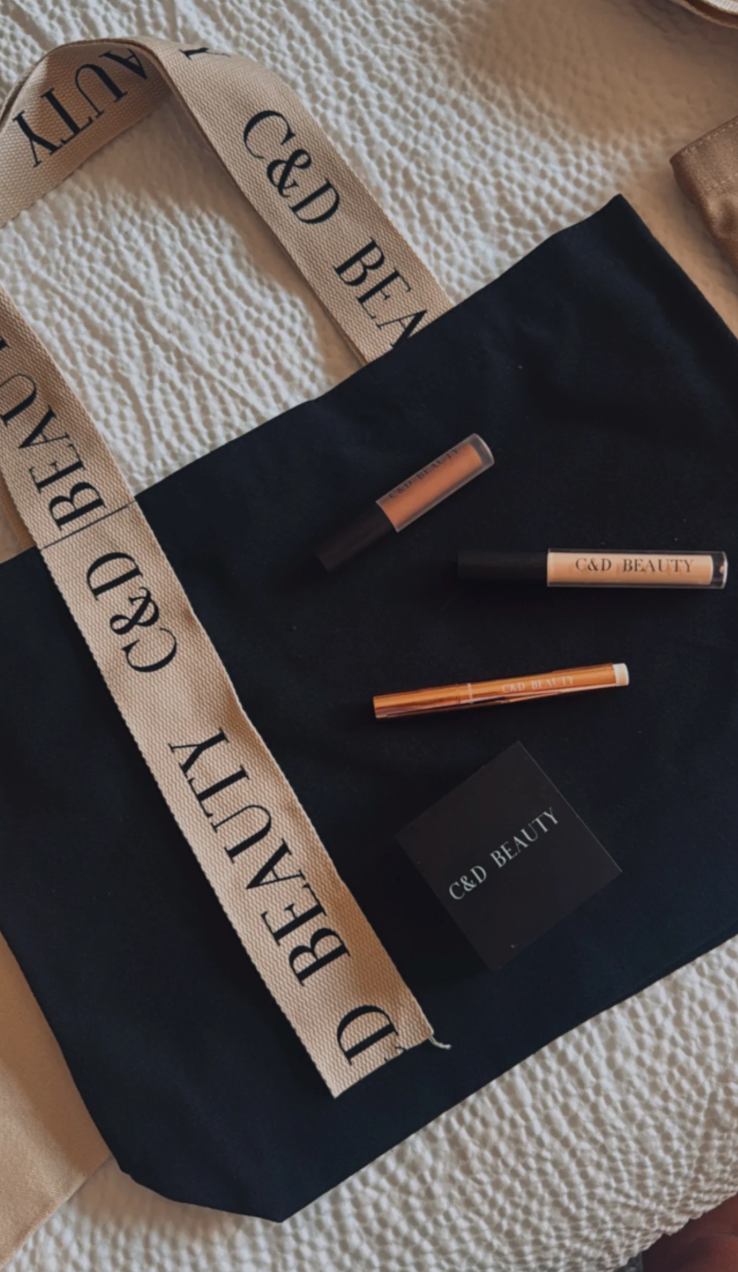 C & D Canvas Tote | C&D BEAUTY *PREORDER
