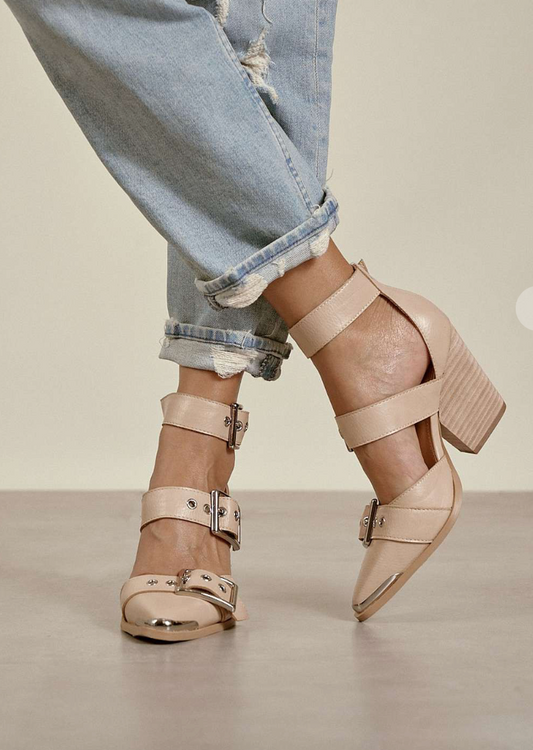 Hendrix - Pointed Toe Hollow Out Stiletto Sandals | MIIM  (5 COLORS) *LA LIVE PREORDER 35% OFF