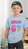 67 Bruh Ice Cream Drop Tee  Baseball Tshirt Youth/adult