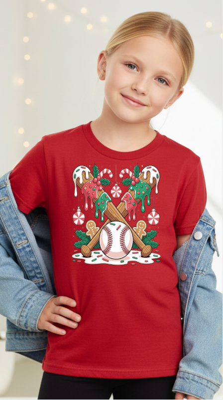 Chirstmas Baseball Bats Youth/Adult