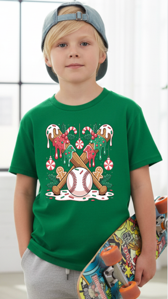 Chirstmas Baseball Bats Youth/Adult