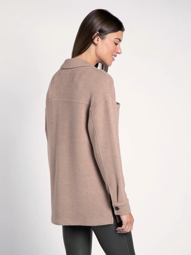 The Almond Emerie Knit Sweater Jacket