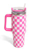 Checkered 40oz Tumbler