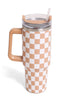 Checkered 40oz Tumbler