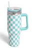 Checkered 40oz Tumbler