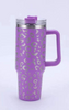 BHB Exclusive: Purple Leopard 40oz Tumbler