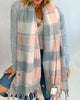 Oversized Flannel Tassel Scarf - Final Sale