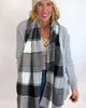 Oversized Flannel Tassel Scarf - Final Sale