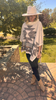 Aztec Turtle Neck Poncho