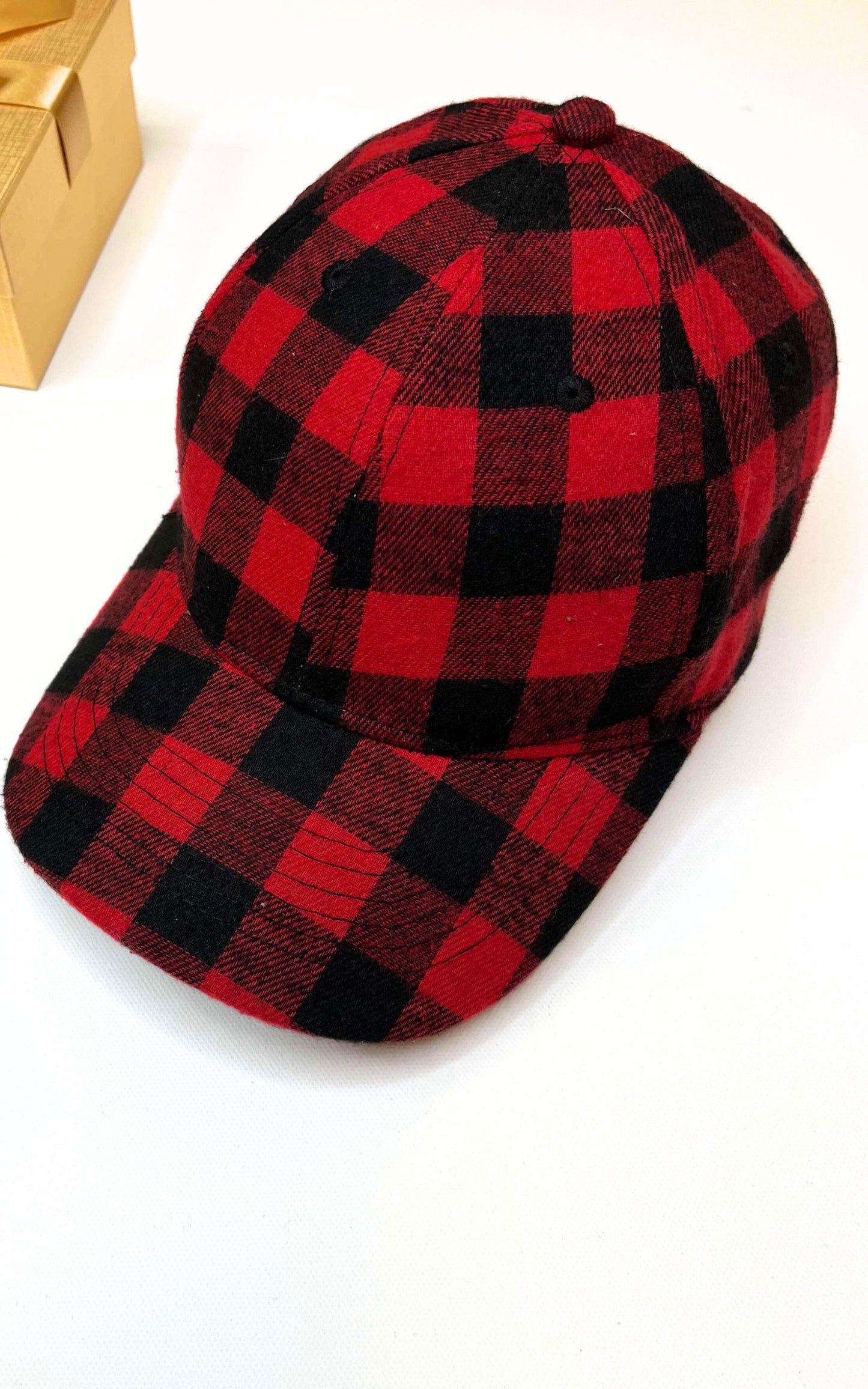 Buffalo Plaid Trucker Hat