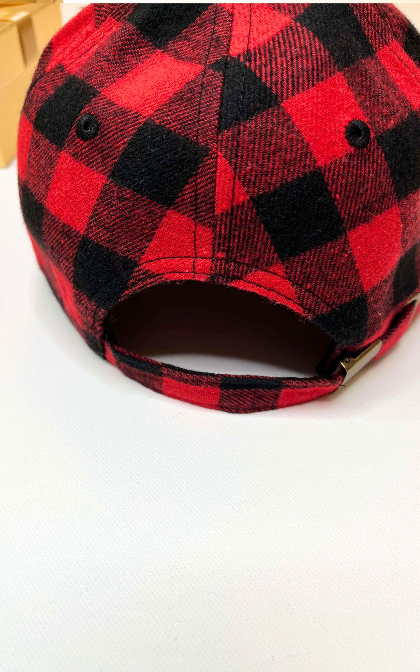 Buffalo Plaid Trucker Hat