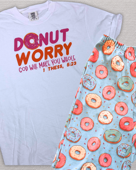 Donut Worry Garment Graphic T-shirt