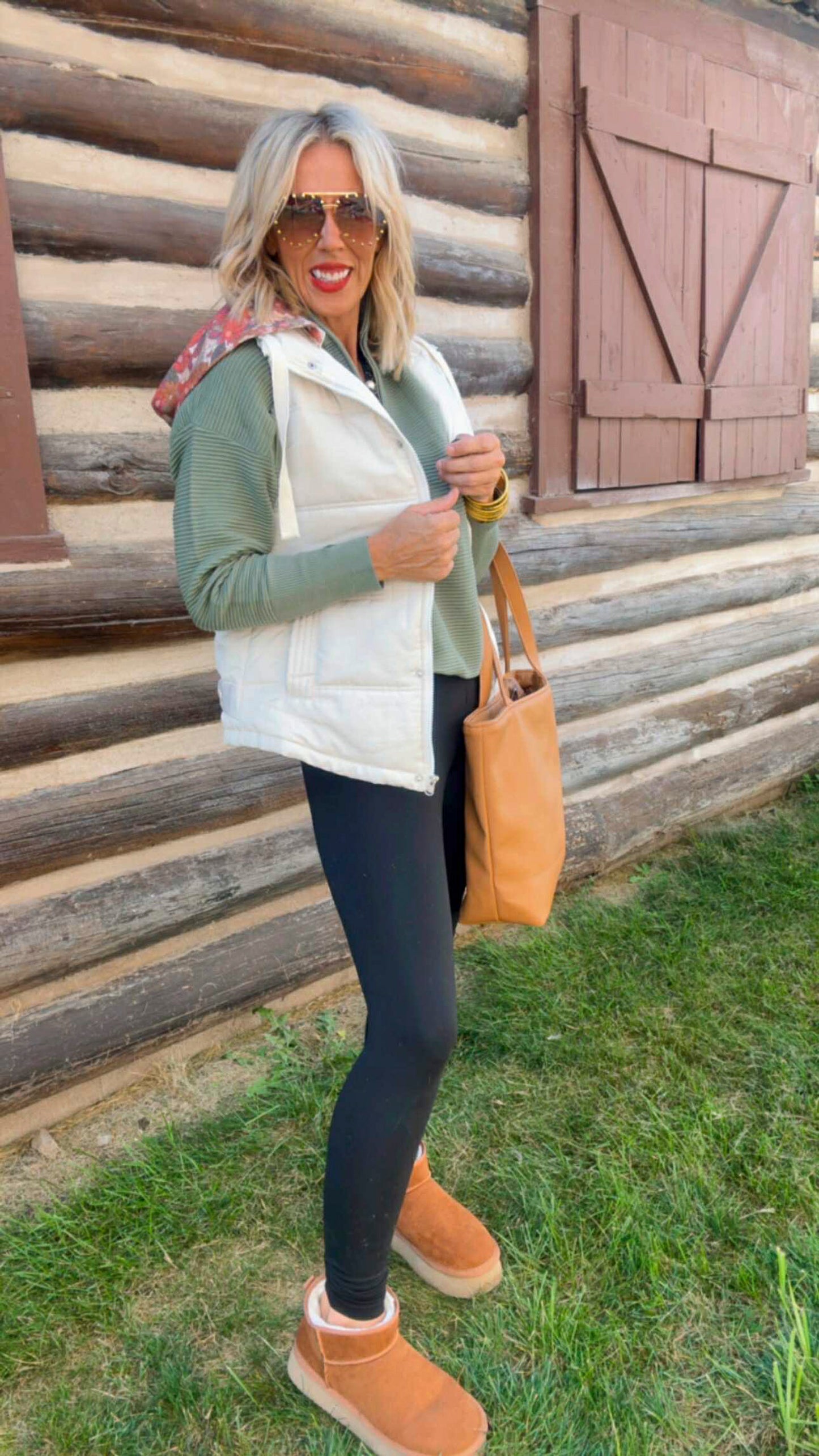 Ivory Switch Puffer Vest w/ 2 Detachable Hoodies | SALTY WAVE *DEAL* START SHIP DATE: LATE NOV