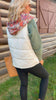 Ivory Switch Puffer Vest w/ 2 Detachable Hoodies | SALTY WAVE *DEAL* START SHIP DATE: LATE NOV