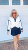 The Aspen Mountain White 1/2 Zip Sherpa Sweater | Salty Wave - Preorder Ships Nov