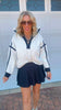 The Aspen Mountain White 1/2 Zip Sherpa Sweater | Salty Wave - Preorder Ships Nov
