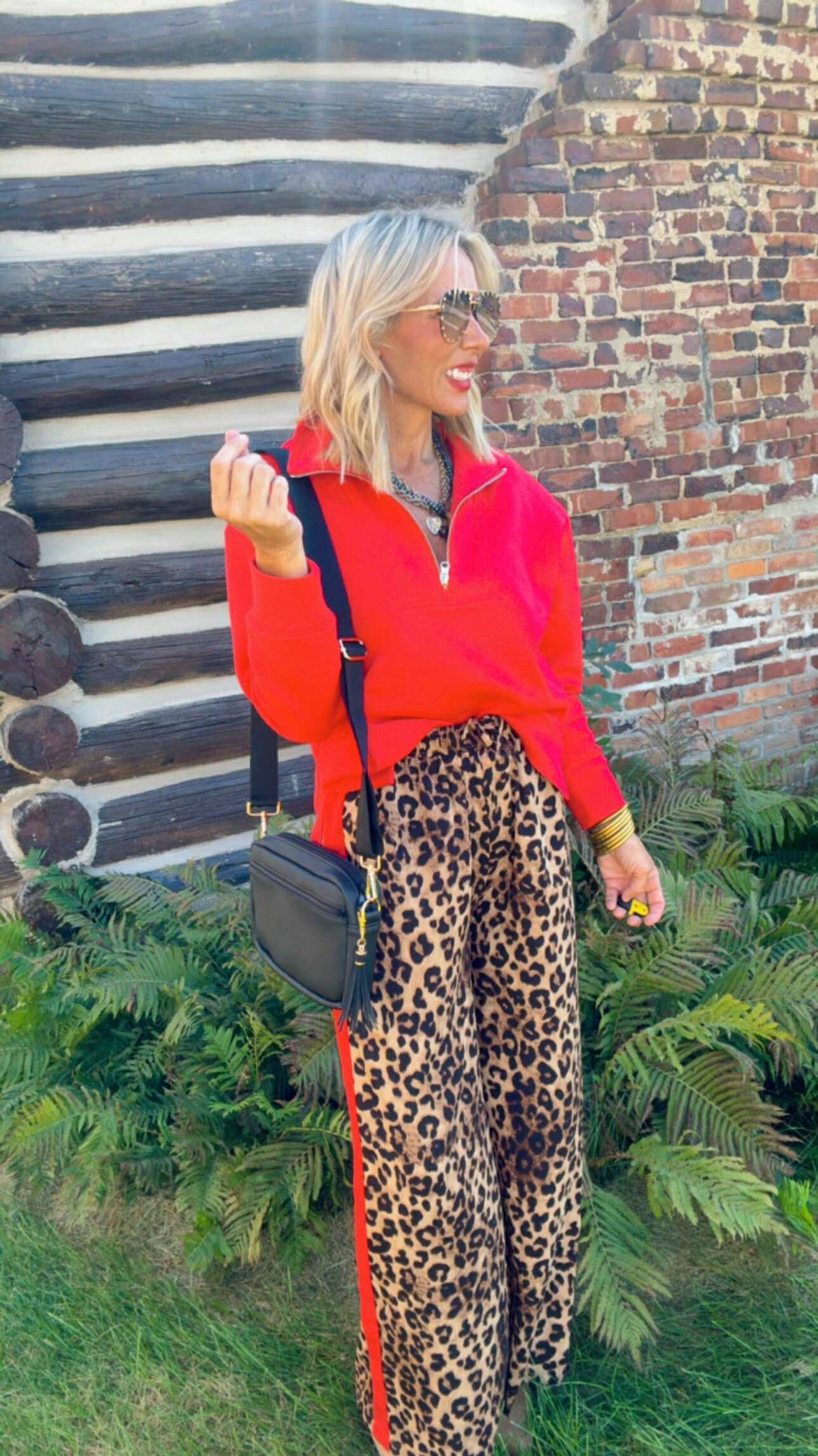 Leopard Printed Pants (2 COLORS)