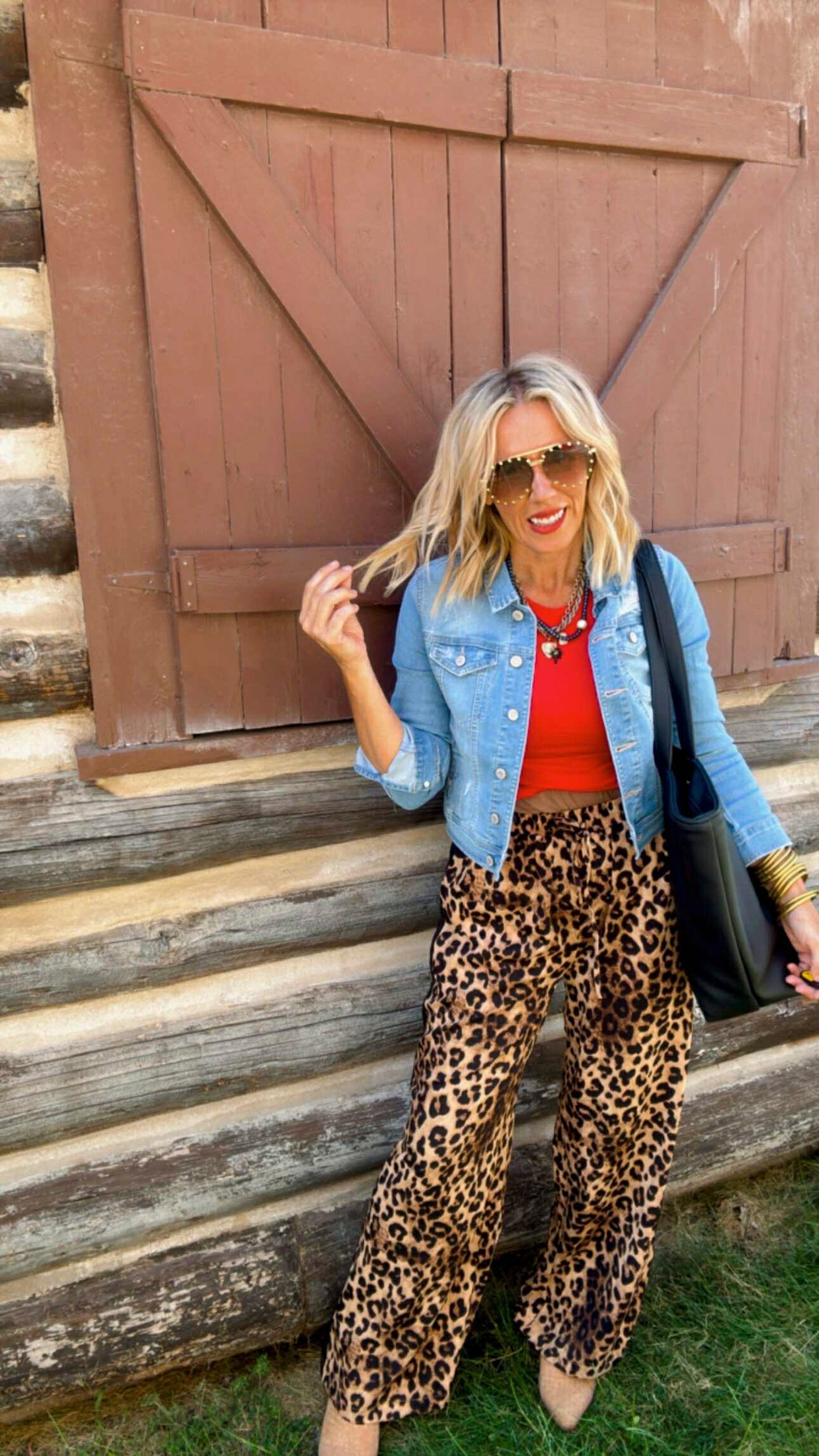 Leopard Printed Pants (2 COLORS)