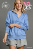 Luxeknit Collared Polo Sweatshirt | UMGEE