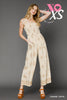 Boho Embroidered Smocked Jumpsuit  | UMGEE