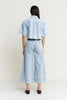 Light Sea Cropped Denim Shirt | MICA *PREORDER