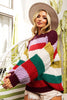 Stripes Color Block Chunky Sweater Pullover (5 COLORS) | BIBI *LA LIVE PREORDER
