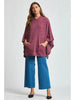 The Horizon Ribbed Knit Poncho Top *DEAL