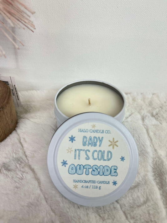 Baby It's Cold Outside Scented Candle - Final Sale