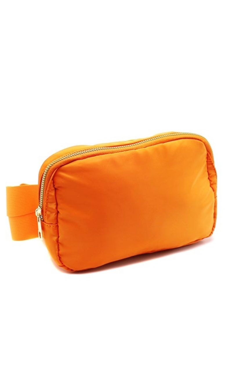 Orange "Dupe" Belt Bag