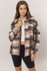 Black Plaid Boucle Shacket | HYFVE *LA LIVE PREORDER