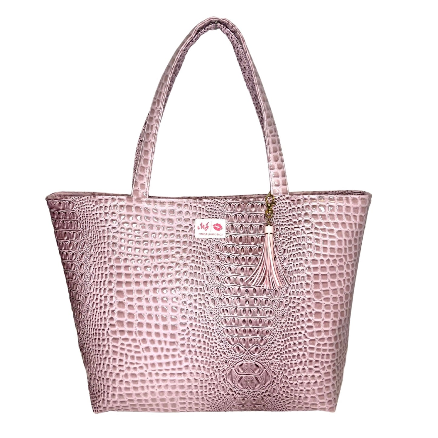 LIVE BOX- Bubble Gator Blush Tote | MAKEUP JUNKIE *30A SEPT PREORDER