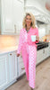 Peppermint and Stripes Wide Leg Pajama Set | SALTY WAVE *DEAL* START SHIP DATE: LATE NOV