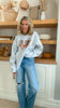 Spooky Bow Graphic Sweatshirt