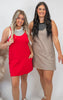 The Holly Mini Dress With Built-in Romper Liner | Zenana (7 COLORS) *DEAL*