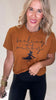 Feeling Witchy Garment Dyed Graphic Boxy Crop T-shirt