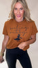 Feeling Witchy Garment Dyed Graphic Boxy Crop T-shirt