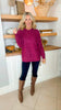 The Blair Brushed Melange Drop Shoulder Oversized Sweater | ZENANA