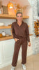 2-Piece French Terry Weekend Travel Set