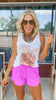 Hey Y'all Racerback Graphic Tank Top