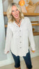 The Minas Blush Nude Ribbed Shacket