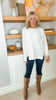 THE MELANIE Brushed Melange Hacci Oversized Sweater | ZENANA *DEAL*