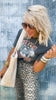 Free Spirit Wold Tour Garment Dyed Graphic T-shirt - Pepper