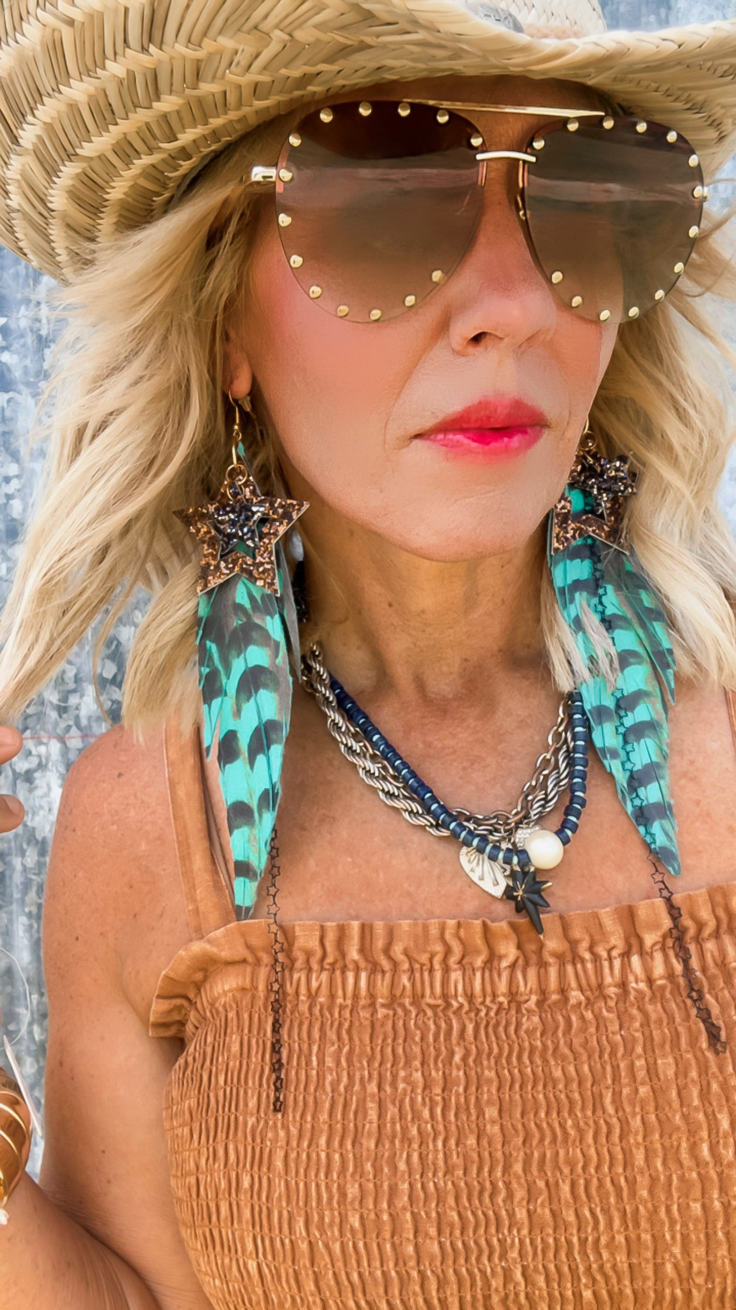 Show Girls" 7.5" Earrings | Jak Sprat