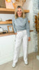 Fleece Mid Rise Camo Stright Leg Pants (2 COLORS) *DEAL*