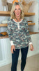 Falling Into Camo Henley Long Sleeve Top