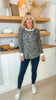 The Ember Camo Waffle Top
