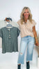Dolman Sleeve Solid Top ( 3 COLORS)