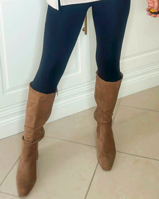 The Haven Tall Suede Boots